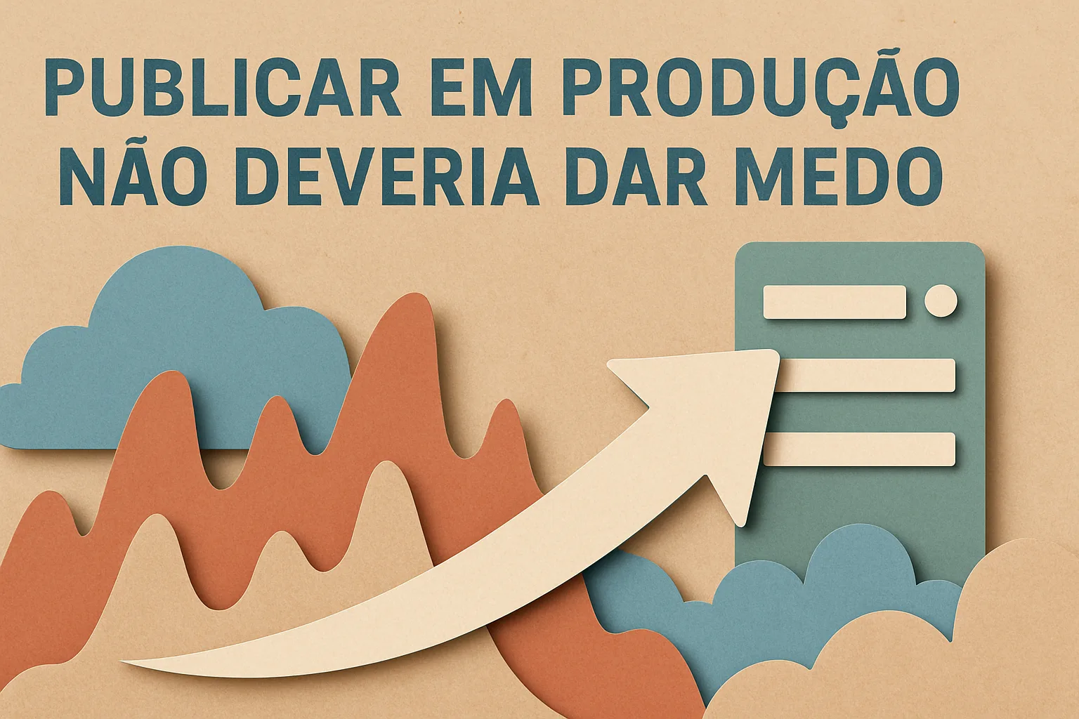 Publicar em produção não deveria dar medo