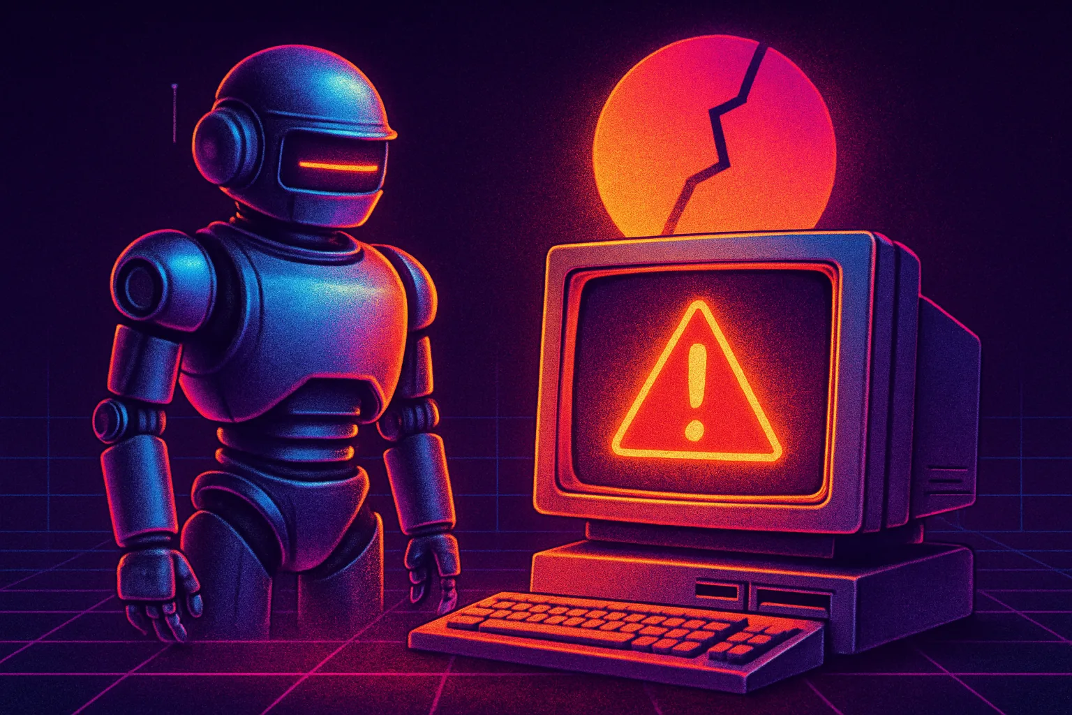 Automação sem sustentação quebra em silêncio